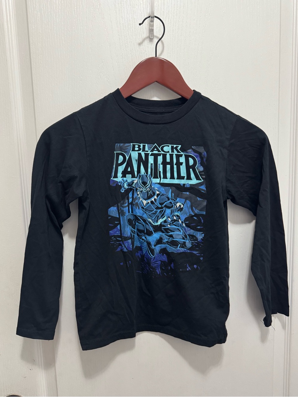 Marvel Black Panther Long Sleeve Shirt